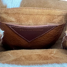 Load image into Gallery viewer, Moulin Rouge Pewter Framed Western Cowhide Handbag