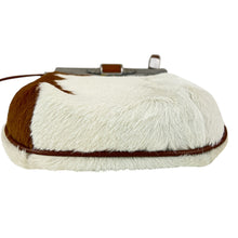 Load image into Gallery viewer, Moulin Rouge Pewter Framed Western Cowhide Handbag