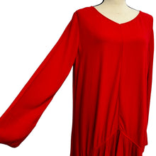 Load image into Gallery viewer, Soft Surroundings Hi Lo V-Neck Dress Size Small
