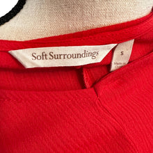 Load image into Gallery viewer, Soft Surroundings Hi Lo V-Neck Dress Size Small