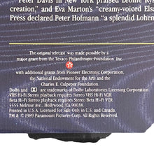 Load image into Gallery viewer, Lohengrin (VHS) The Metropolitan Opera Presents