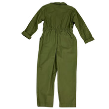 Load image into Gallery viewer, Top Shop Army Green Utility Jumpsuit Size 6 Petite