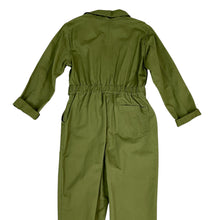 Load image into Gallery viewer, Army Green Utility Jumpsuit Size 6 Petite