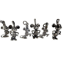 Load image into Gallery viewer, Rare Vintage 1930s Silver Mickey Mouse Charms