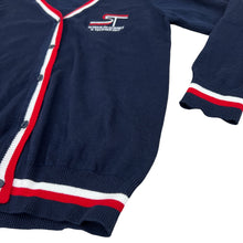 Load image into Gallery viewer, School of Science and Technology Blue Cardigan Sweater