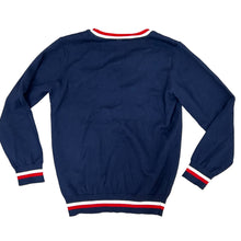 Load image into Gallery viewer, School of Science and Technology Blue Cardigan Sweater