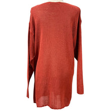 Load image into Gallery viewer, Vintage 100% Silk Knit Tunic Top Size 1X