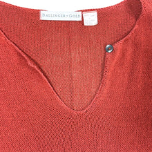 Load image into Gallery viewer, Vintage 100% Silk Knit Tunic Top Size 1X