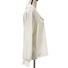 Load image into Gallery viewer, Vintage 80s Embroidered Collar Button Up Shirt Size Large