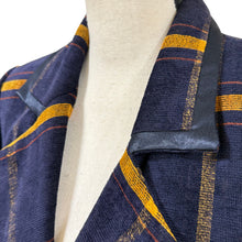 Load image into Gallery viewer, VTG Corduroy Plaid Coat Jacket Size Medium