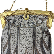 Load image into Gallery viewer, Antique Art Deco Beaded Evening Bag