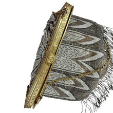 Load image into Gallery viewer, Antique Art Deco Beaded Evening Bag