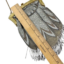 Load image into Gallery viewer, Antique Art Deco Beaded Evening Bag