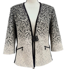 Load image into Gallery viewer, Joseph Ribkoff Abstract Geometric Blazer Jacket Size 14