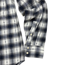 Load image into Gallery viewer, Men's Lucky Brand Black Label Western Pearl Snap Long Sleeve Size Medium