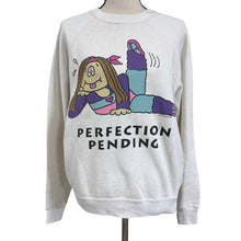 Load image into Gallery viewer, Vintage 80s Girl Comic Strip Graphic Sweatshirt Size Medium