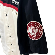 Load image into Gallery viewer, Indian Motorcycle Men's Short Sleeve Mechanic Pit Shirt Size Medium