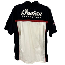 Load image into Gallery viewer, Indian Motorcycle Men's Short Sleeve Mechanic Pit Shirt Size Medium