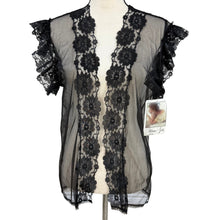 Load image into Gallery viewer, Alana Gale Vintage Nylon and Lace Trim Nightie Set Size Medium