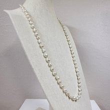 Load image into Gallery viewer, Vintage Continuous Knotted Baroque Freshwater Pearl Strand Necklace