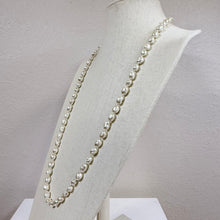 Load image into Gallery viewer, Vintage Continuous Knotted Baroque Freshwater Pearl Strand Necklace