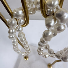 Load image into Gallery viewer, Vintage Continuous Knotted Baroque Freshwater Pearl Strand Necklace