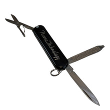 Load image into Gallery viewer, Vintage Victorinox Swiss Army Pocket Knife Black