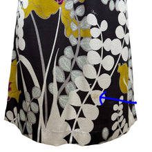 Load image into Gallery viewer, Trina Turk 100% Silk Sleeveless Tunic Dress w Bold Floral Print Size 0