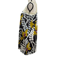 Load image into Gallery viewer, Trina Turk 100% Silk Sleeveless Tunic Dress w Bold Floral Print Size 0