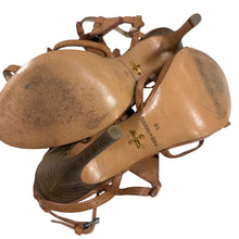 Load image into Gallery viewer, Pour La Victoire Tan Leather Sandal Stilettos Size 10