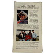 Load image into Gallery viewer, Richard Petty King Richard Tribute to an American Legend VHS 1992 NASCAR Documentary