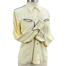 Load image into Gallery viewer, Vintage Desert West By Sherry Holt Cowboy Western Pearl Snap Shirt Size Medium