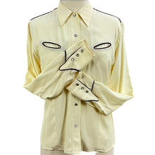 Load image into Gallery viewer, Vintage Desert West By Sherry Holt Cowboy Western Pearl Snap Shirt Size Medium