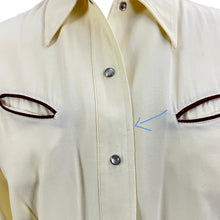 Load image into Gallery viewer, Vintage Desert West By Sherry Holt Cowboy Western Pearl Snap Shirt Size Medium