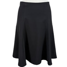 Load image into Gallery viewer, Liz Claiborne Black Midi Flare Skirt Size 4P