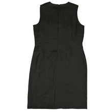 Load image into Gallery viewer, Talbots Black 100% Linen and Polyester Sleeveless Dress Size 16