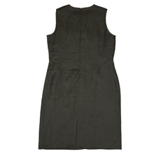 Load image into Gallery viewer, Talbots Black 100% Linen and Polyester Sleeveless Dress Size 16