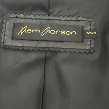 Load image into Gallery viewer, Cropped Black Leather Jacket Size XS