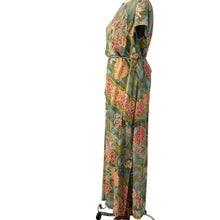 Load image into Gallery viewer, Sheri Martin New York Casual Floral Dress Short Sleeves Size 12"