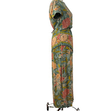 Load image into Gallery viewer, Sheri Martin New York Casual Floral Dress Short Sleeves Size 12"