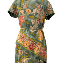 Load image into Gallery viewer, Sheri Martin New York Casual Floral Dress Short Sleeves Size 12"