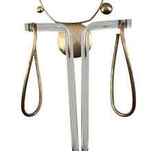 Load image into Gallery viewer, Claudia Lobao Modernist Necklace Earring Set 12"