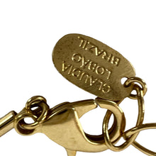 Load image into Gallery viewer, Claudia Lobao Modernist Necklace Earring Set 12"