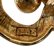 Load image into Gallery viewer, Vintage SAL Pearl with Pendant Floral Necklace High Quality Faux Costume Jewelry