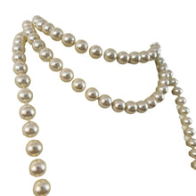 Load image into Gallery viewer, Vintage Pearl Necklace High Quality Faux Costume Jewelry 35.5"