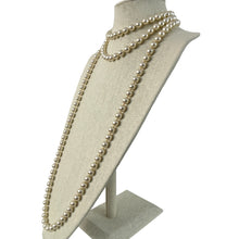 Load image into Gallery viewer, Vintage Pearl Necklace High Quality Faux Costume Jewelry 35.5"