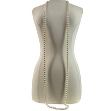 Load image into Gallery viewer, Vintage Pearl Necklace High Quality Faux Costume Jewelry 35.5"