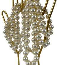 Load image into Gallery viewer, Vintage Pearl Necklace High Quality Faux Costume Jewelry 35.5"