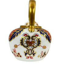 Load image into Gallery viewer, Royal Crown Derby Miniature Teapot Old Imari