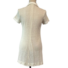 Load image into Gallery viewer, Vintage Gel Bien Ivory Tweed Coat Mini Dress